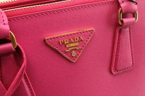 2014 Prada saffiano calfskin BN2316 rosered